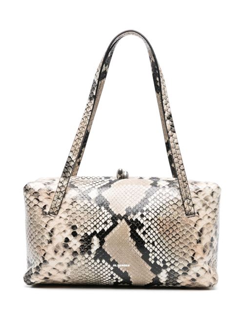Snakeskin effect tote bag JIL SANDER | J08WD0078P6963242